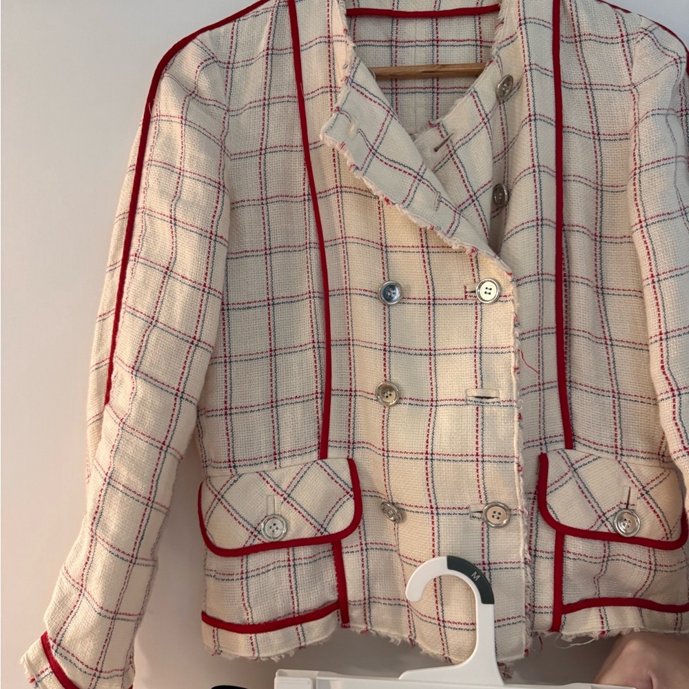 Dolce & Gabbana Tweed Jacket & Skirt Set